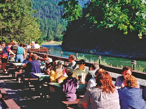 Rogue River Dining And Restaurant At The Galice Resort Galice Resort